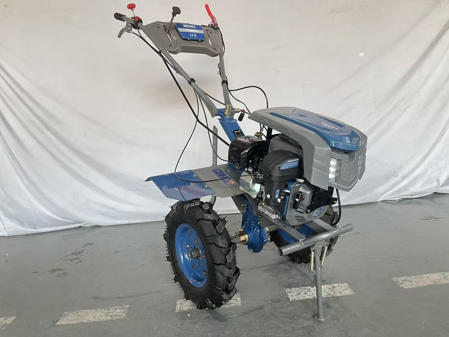 მოტობლოკი TOPTOOLS - 7 ცხენის ძალით / მსხვილღერძიანი