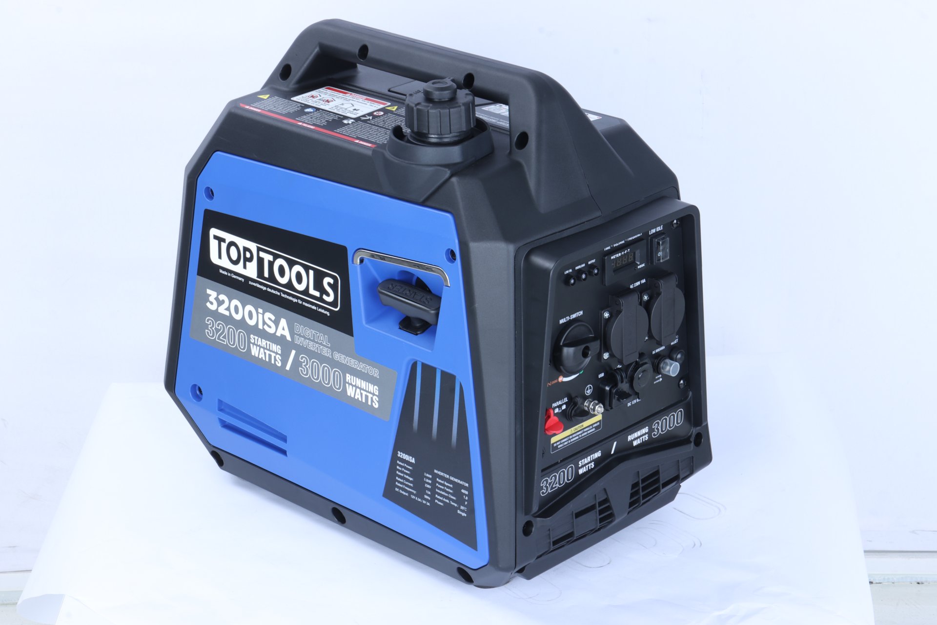 ინვენტორული გენერატორი TOPTOOLS DK 3200 iSA