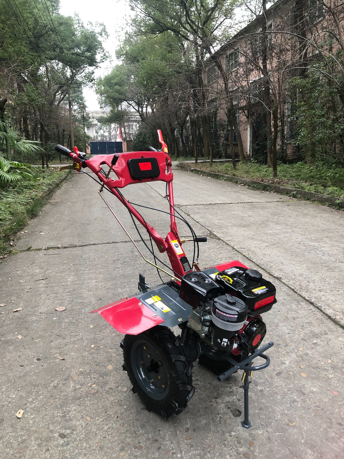 მოტობლოკი TOPTOOLS - ბენზინის ძრავზე 7 ცხენის ძალით 170F / წვრილღერძიანი