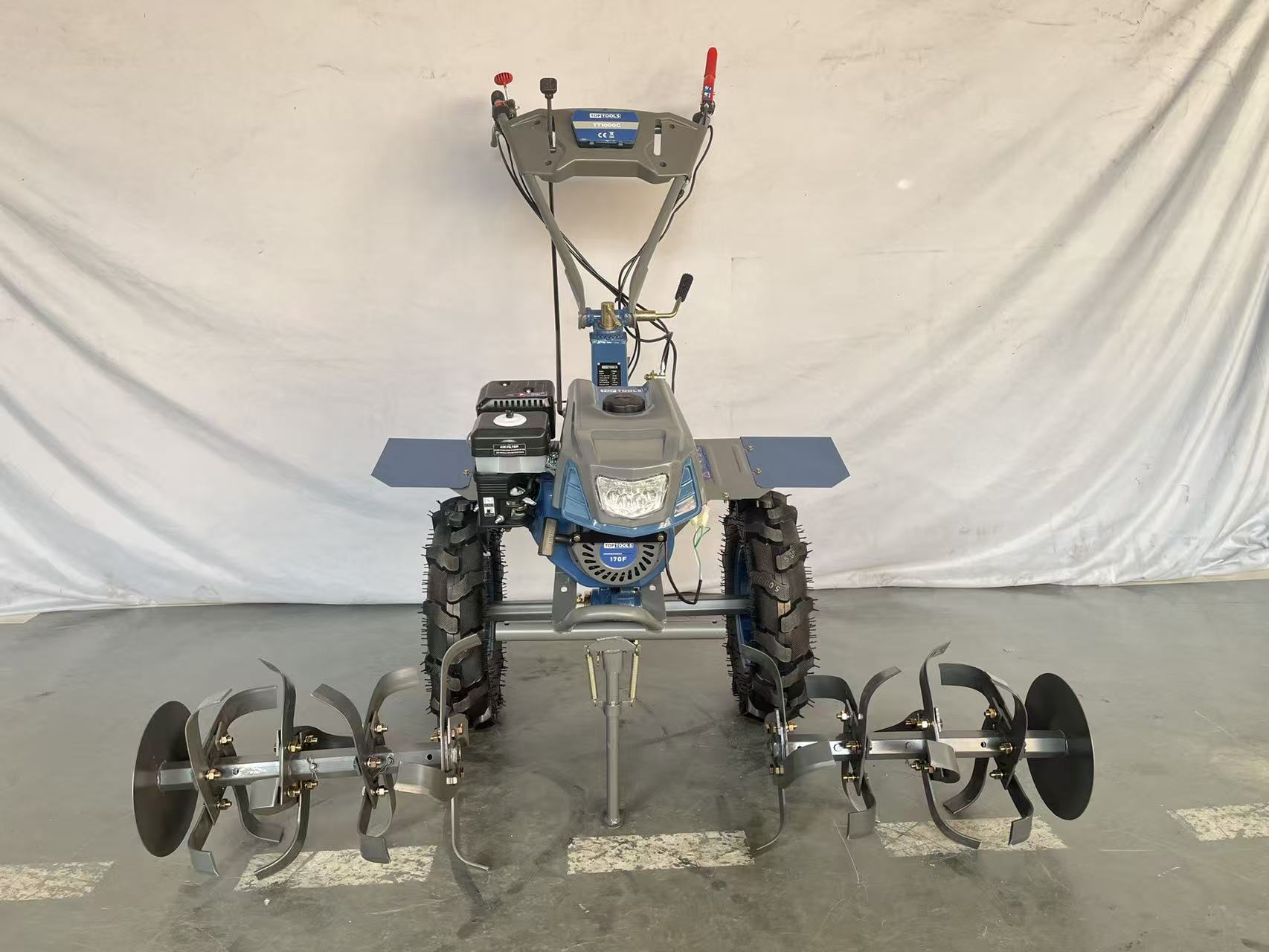 მოტობლოკი TOPTOOLS - ბენზინის ძრავზე 7 ცხენის ძალით 170F / მსხვილღერძიანი